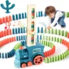 Automatic Domino Laying Train Set for Kids