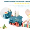 Automatic Domino Laying Train Set for Kids