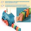 Automatic Domino Laying Train Set for Kids