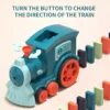 Automatic Domino Laying Train Set for Kids