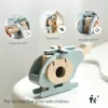 Montessori Wooden Aircraft Toy for Toddlers