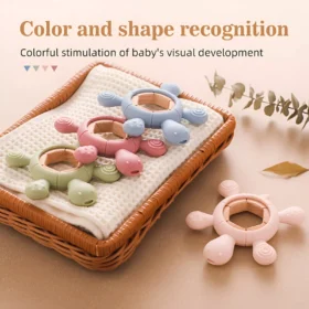 Silicone Turtle Teether for Babies