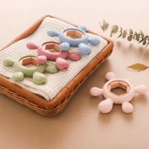 100078-e42301.webp Silicone Turtle Teether for Babies