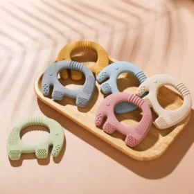 Baby Elephant Silicone Teether