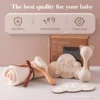 Baby Silicone Maracas Rattle & Milestone Cards Photography Set – Newborn Essentials