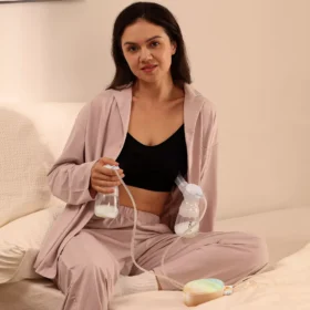 Double Electric Breast Pump with 4 Modes, 9 Levels, and LED Touch Display