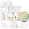 Double Electric Breast Pump with 4 Modes, 9 Levels, and LED Touch Display