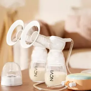 100196-b64094.webp Double Electric Breast Pump with 4 Modes, 9 Levels, and LED Touch Display
