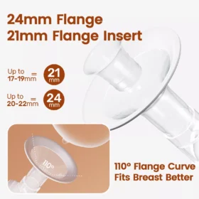 Double Electric Breast Pump with 4 Modes, 9 Levels, and LED Touch Display