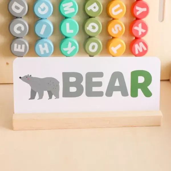 Montessori Wooden Letter Board Toy