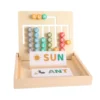 Montessori Wooden Letter Board Toy