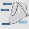 Universal Waterproof Pram Rain Cover - Baby Stroller Transparent Shield