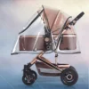 Universal Waterproof Pram Rain Cover - Baby Stroller Transparent Shield