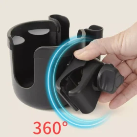 Universal Stroller Cup Holder with Phone Organizer