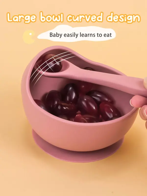 Children's Silicone Suction Cup Bowl