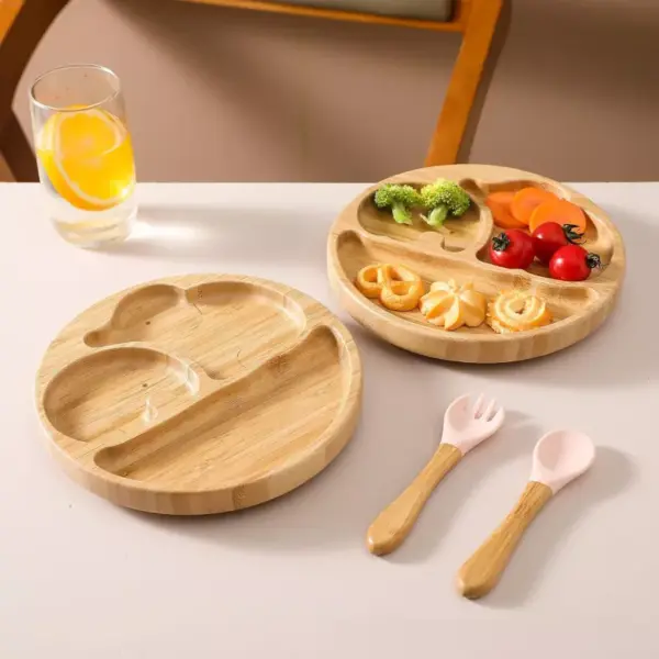 100545-225337.webp Wooden Baby Feeding Tableware Set