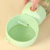 Portable 2-in-1 Dog Water Bottle & Food Container