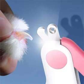 LED Pet Nail Clipper with Two Lighting Modes for Cats & Dogs