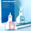 LED Pet Nail Clipper with Two Lighting Modes for Cats & Dogs