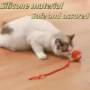 Interactive USB Rechargeable Rolling Ball Toy for Cats