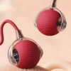 Interactive USB Rechargeable Rolling Ball Toy for Cats