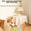 Floating Rubber Tennis Bottle Dog Toy – Stress Reliever & Bite Resistant