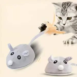 100881-798480.webp USB Rechargeable Moving Mouse Cat Toy with Feather