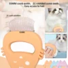 Soft Teeth Cat Deshedding Comb & Massage Brush for Kittens and Puppies