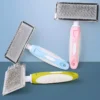 Stainless Steel Dog Comb and Hair Remover Brush for Dogs & Cats