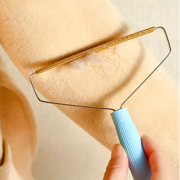 Stainless Steel Dog Hair Remover Brush with Comfortable Handle
