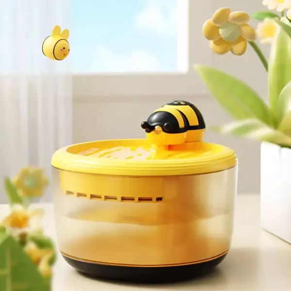 100996-6c1598.webp 2.2L Wireless Cat Water Dispenser with Smart Sensor and Mute Operation
