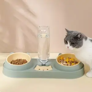 101019-62f6be.webp Double Dog & Cat Bowls with Water Dispenser