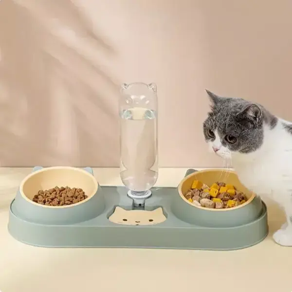 101019-62f6be.webp Double Dog & Cat Bowls with Water Dispenser