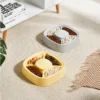 Multifunctional 4-Grid Cat Feeding Bowl
