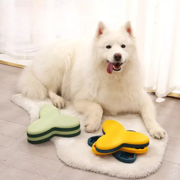 Interactive Slow Feeder Puzzle Bowl for Dogs & Cats