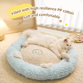 101165-6e4090.webp Warm and Cozy Cat Sleeping Nest Sofa