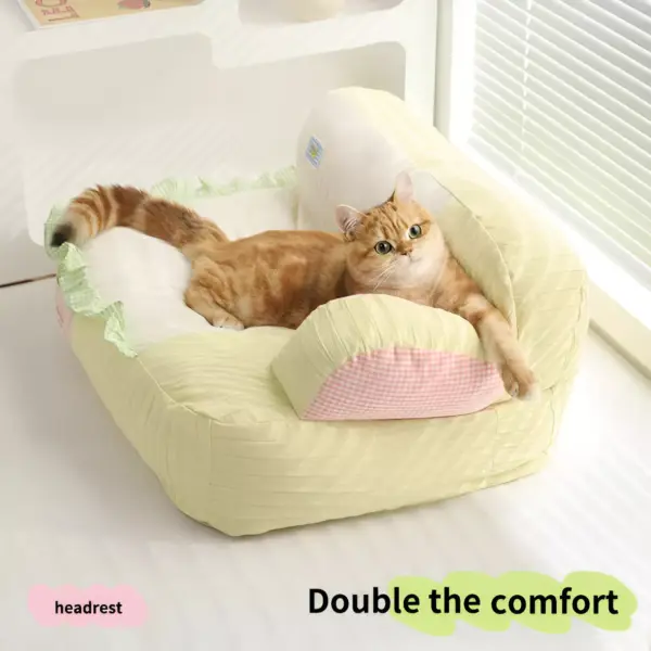 101174-cc9098.webp All-Season Plush Cat Bed with Comfort and Security