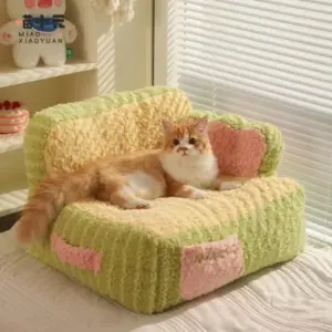 101185-d46568.webp Cozy Cat Sofa Bed – Warm, Thick Cotton Nest for Kittens & Small Pets