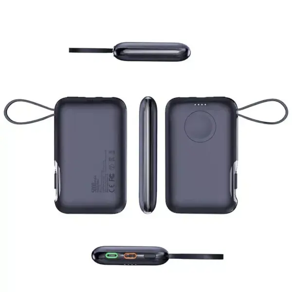 2-in-1 Portable Charger for Apple & Samsung Watches