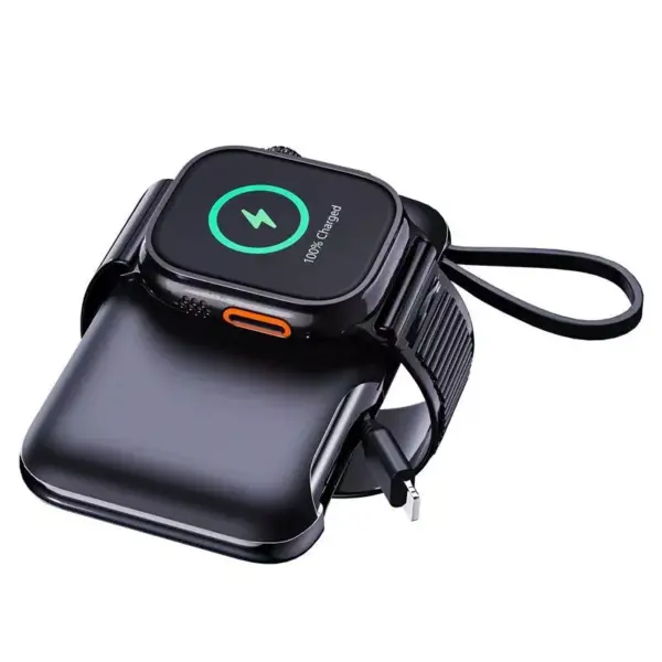 2-in-1 Portable Charger for Apple & Samsung Watches