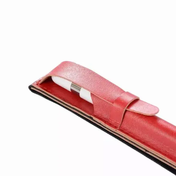 Universal Leather Tablet Pen Bag for Apple Pencil: Simple & Stylish