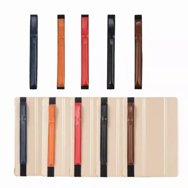 Universal Leather Tablet Pen Bag for Apple Pencil: Simple & Stylish