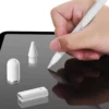 3-in-1 Magnetic Charging Adapter with Pencil Cap & Stylus Nib for Apple Pencil 1
