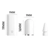 3-in-1 Magnetic Charging Adapter with Pencil Cap & Stylus Nib for Apple Pencil 1