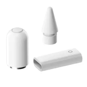 101397-b3583d.webp 3-in-1 Magnetic Charging Adapter with Pencil Cap & Stylus Nib for Apple Pencil 1