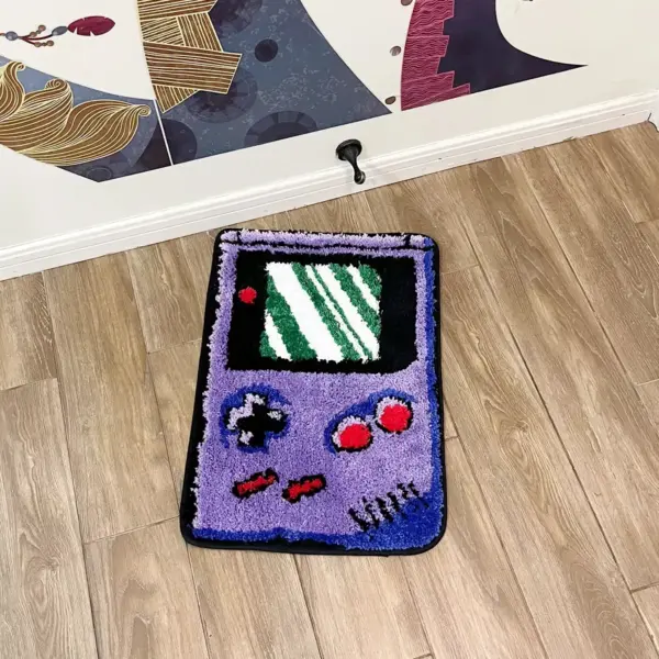 Retro Handheld Game Console Tufted Rug