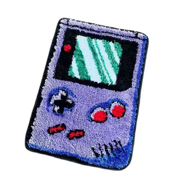 Retro Handheld Game Console Tufted Rug