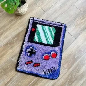 Retro Handheld Game Console Tufted Rug