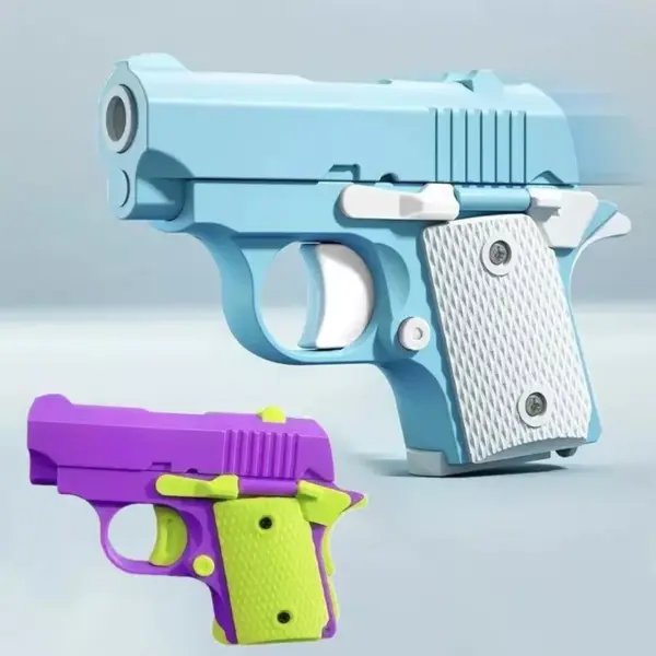 D Mini 1911 Gravity Printing Fidget Toy
