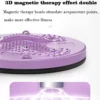 Magnetic Twist Waist Board with Resistance Bands – Slimming and Core Fitness